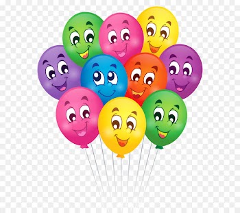 Birthday Wish Greeting card Clip art - Balloons with Faces Cartoon PNG Clipart Picture 