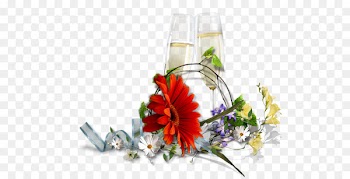 Birthday Wish Saint Greeting Flower bouquet - bouquet 