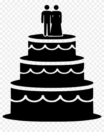 Biscuit Cake Food Pastry Sweetness Groom Bride Comments - Wedding Cake Icon Png