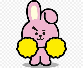 Biscuits, Bts, Line Friends, Pink, Cartoon PNG