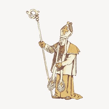 Bishop drawing, Christianity religion illustration | Free Vector Illustration - rawpixel
