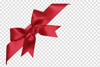 Bismarck Mandan Adhesive tape Red ribbon, Red bow transparent background PNG clipart