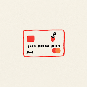 Bitcoin-Branded Payment Card Sketch