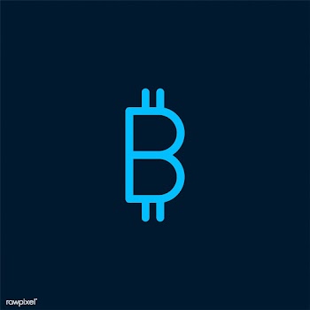 Bitcoin cryptocurrency electronic cash symbol.. | Free stock vector - 474860