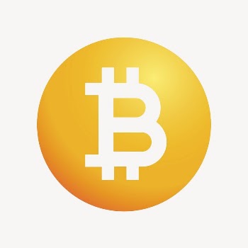 Bitcoin cryptocurrency icon, aesthetic gradient | Free Icons - rawpixel