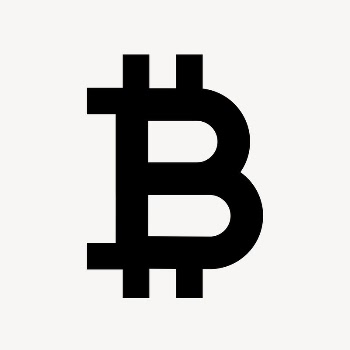Bitcoin cryptocurrency icon, flat graphic | Free Icons - rawpixel