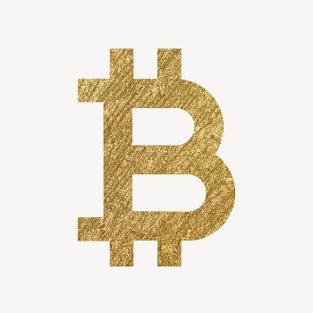 Bitcoin cryptocurrency icon, gold illustration | Free Icons - rawpixel