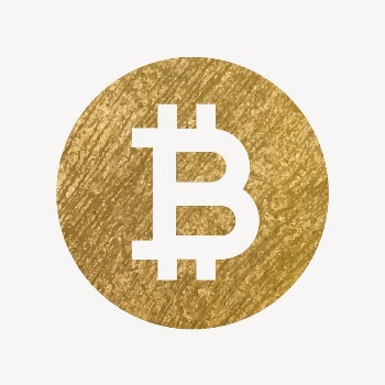 Bitcoin cryptocurrency icon, gold illustration | Free Icons - rawpixel