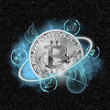 Bitcoin cryptocurrency mixed media design | Free Photo - rawpixel