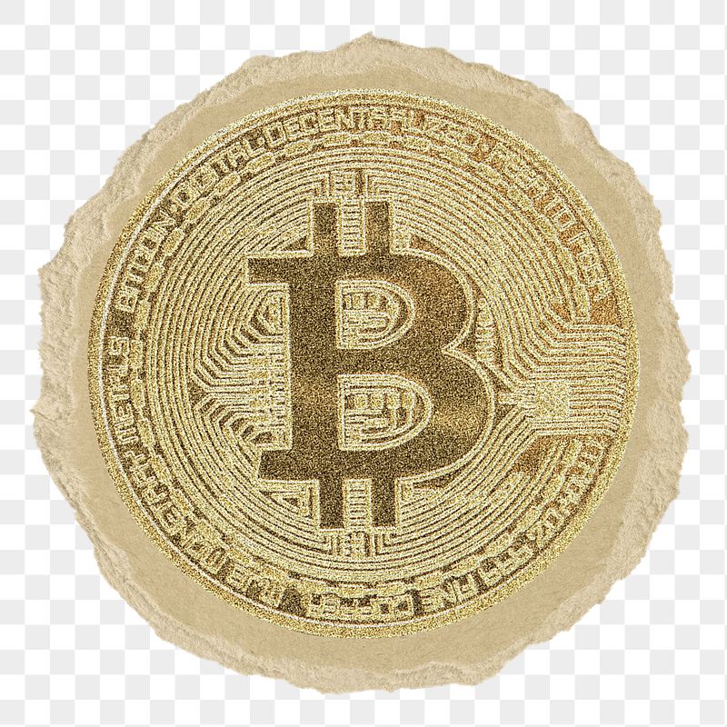 Bitcoin cryptocurrency png sticker, ripped | Free PNG - rawpixel