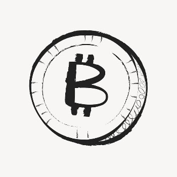 Bitcoin cryptocurrency sticker, cute doodle | Free PSD Illustration - rawpixel