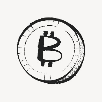 Bitcoin cryptocurrency sticker, cute doodle | Free Vector Illustration - rawpixel