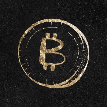 Bitcoin cryptocurrency sticker, gold aesthetic | Free PSD Illustration - rawpixel