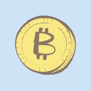 Bitcoin cryptocurrency sticker, pastel doodle | Free PSD Illustration - rawpixel