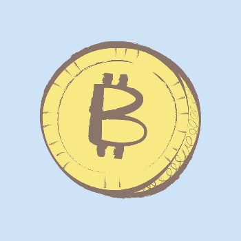 Bitcoin cryptocurrency sticker, pastel doodle | Free Vector Illustration - rawpixel