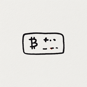 Bitcoin Payment Card Sketch
