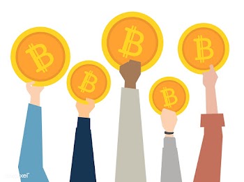 Bitcoins and digital currency | Free stock vector - 414874