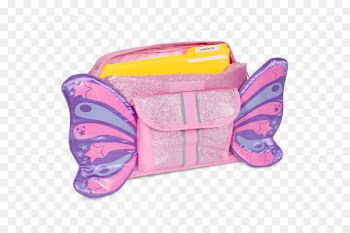 Bixbee "Sparkalicious" Kids Glitter Butterflyer Backpack Bag Pink - backpack 