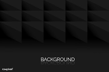 Black 3D geometric modern background | Free stock vector - 580748