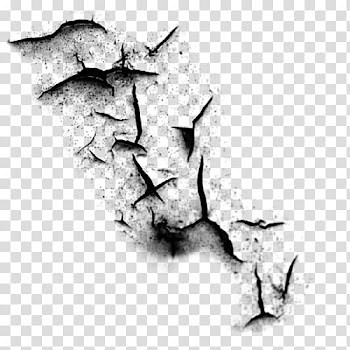 Black abstract art transparent background PNG clipart