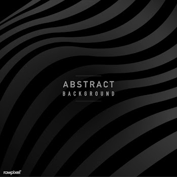 Black abstract background design vector | Free stock vector - 538180