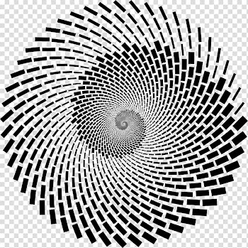 Black abstract illustration, Abstract art Shape Circle Desktop , vortex transparent background PNG clipart