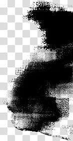 Black abstract illustration transparent background PNG clipart