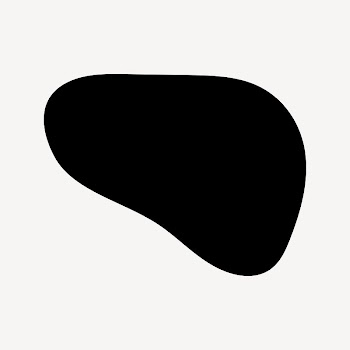 Black abstract shape clip art | Free Vector - rawpixel