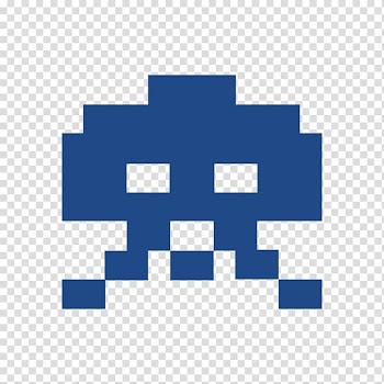 Black abstract , Space Invaders , Space Invaders transparent background PNG clipart