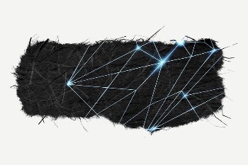 Black aesthetic ripped paper sticker, | Free PSD - rawpixel