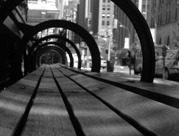 Black &amp; White Park Bench Free Photo 