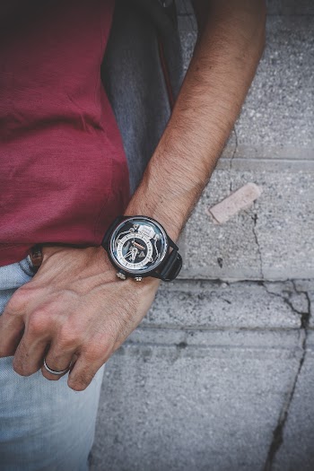 Black Analog Watch