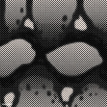 Black and beige halftone background vector | Free stock vector - 542532