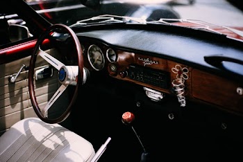 Black And Brown Car Interior
