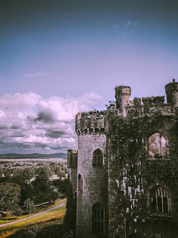 Black and Brown Concrete Castle