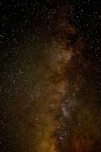 Black and Brown Galaxy Digital Wallpaper