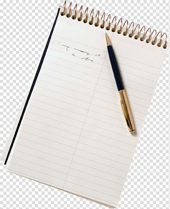 Black and brown pen on blue lines paper, Paper Notebook , Paper sheet transparent background PNG clipart