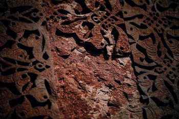 Black and Brown Textile
