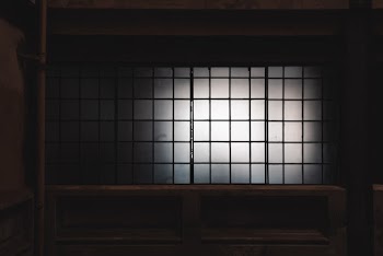Black and Brown Wooden Bed Frame