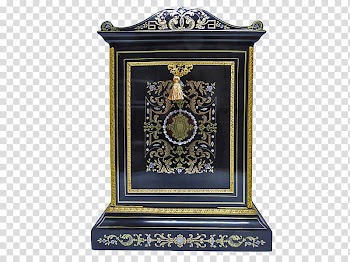 , black and gold painting frame illustration transparent background PNG clipart