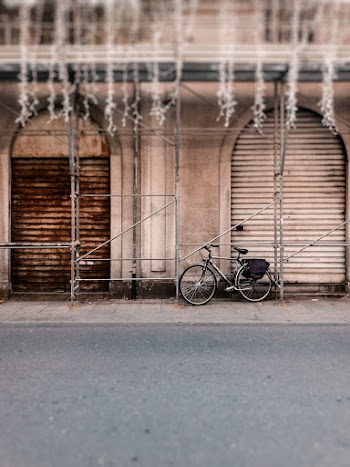 Black and Gray Bicycle
