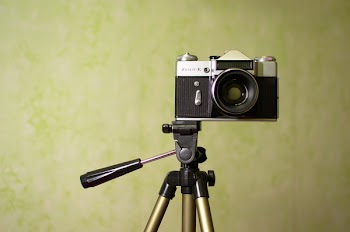 Black and Gray Dslr Camera