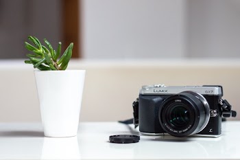 Black and Gray Lumix Gx7 Milc