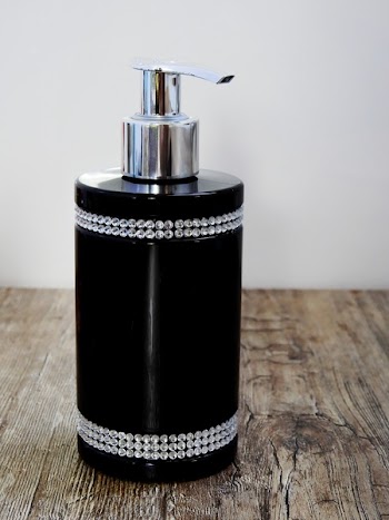 Black and Gray Pump Bottle