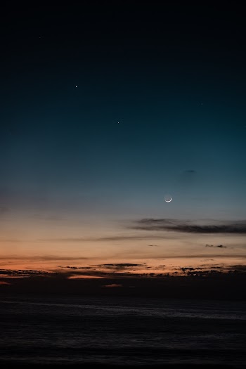 Black and Gray Sky With Stars