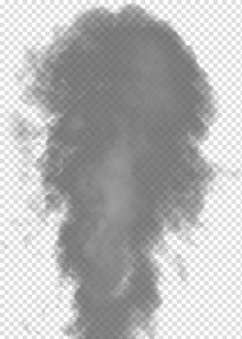 Black and gray smoke , Smoke Haze Black and white, smoke transparent background PNG clipart