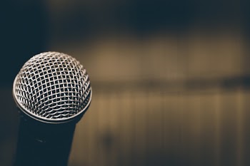 Black and Grey Microphone