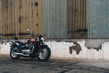 Black And Red Motorcycle
