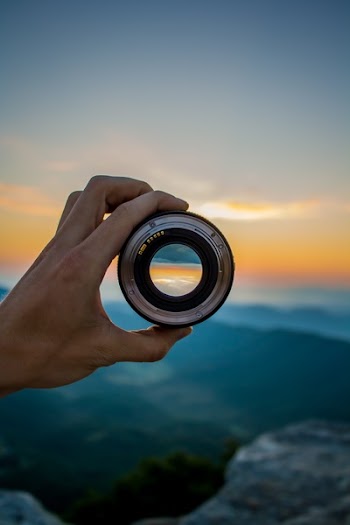 Black and Silver Dslr Lens