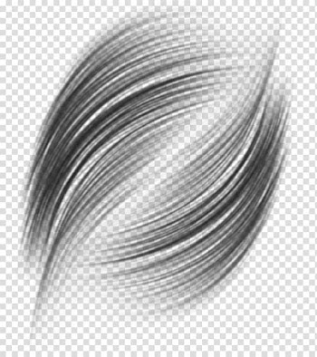 Black and white abstract artwork transparent background PNG clipart